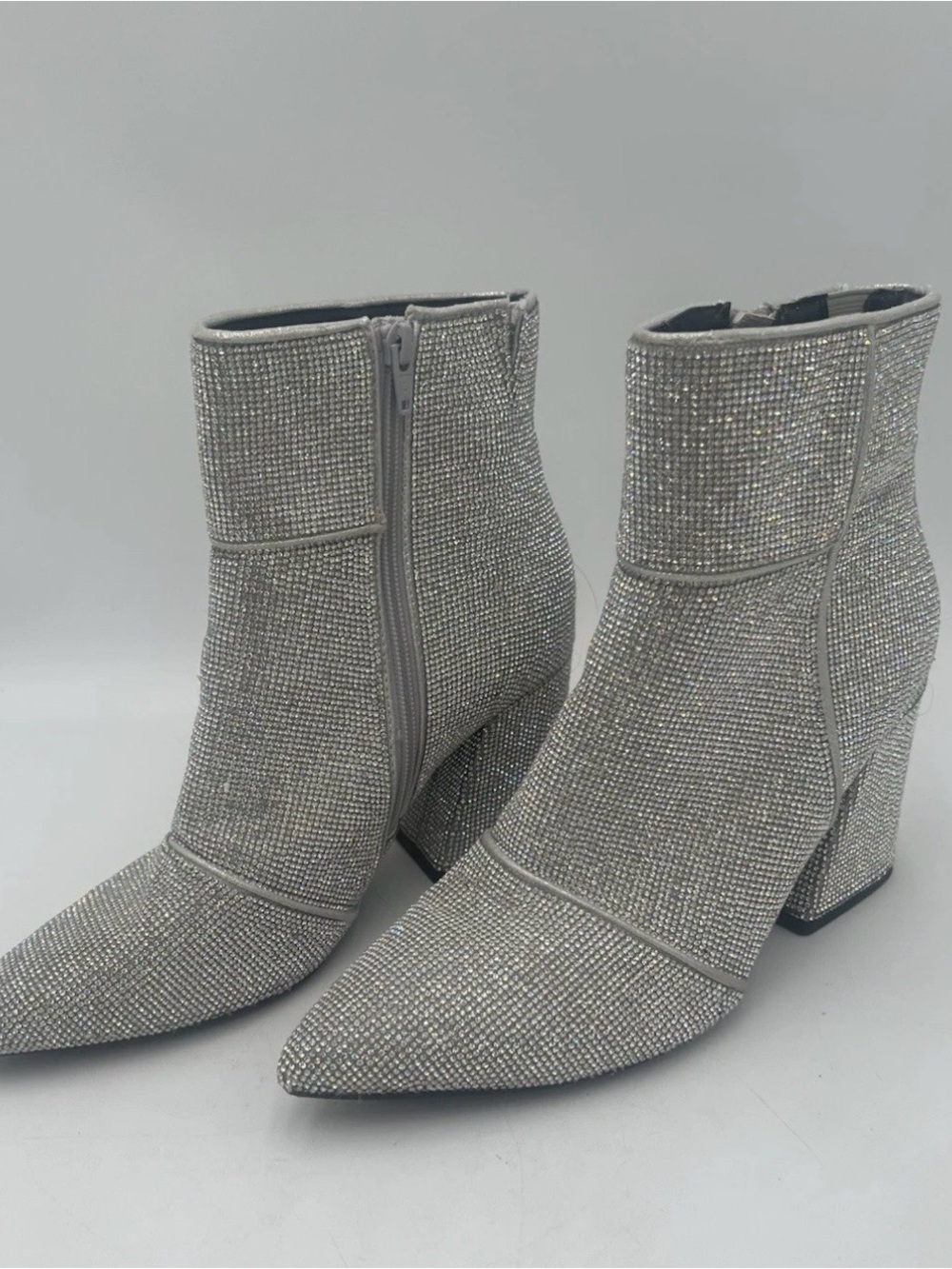 BLING ankle BOOTS size 9.5m by A New Day. Preowned good condition.